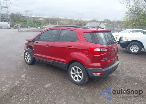 2018 Ford Ecosport Se z USA, uszkodzony, nr VIN MAJ3P1TE3JC169327